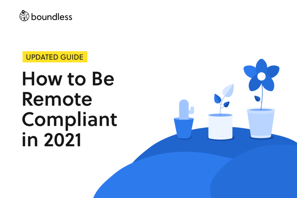 How to be remote compliant in 2021