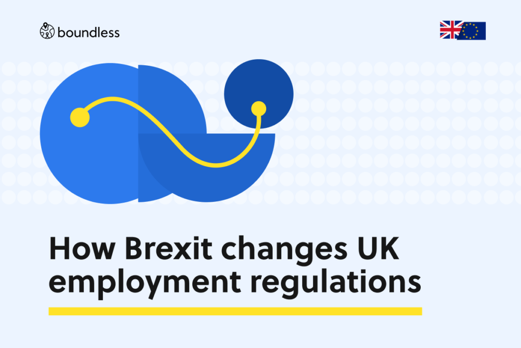 How Brexit changes UK employment regulations