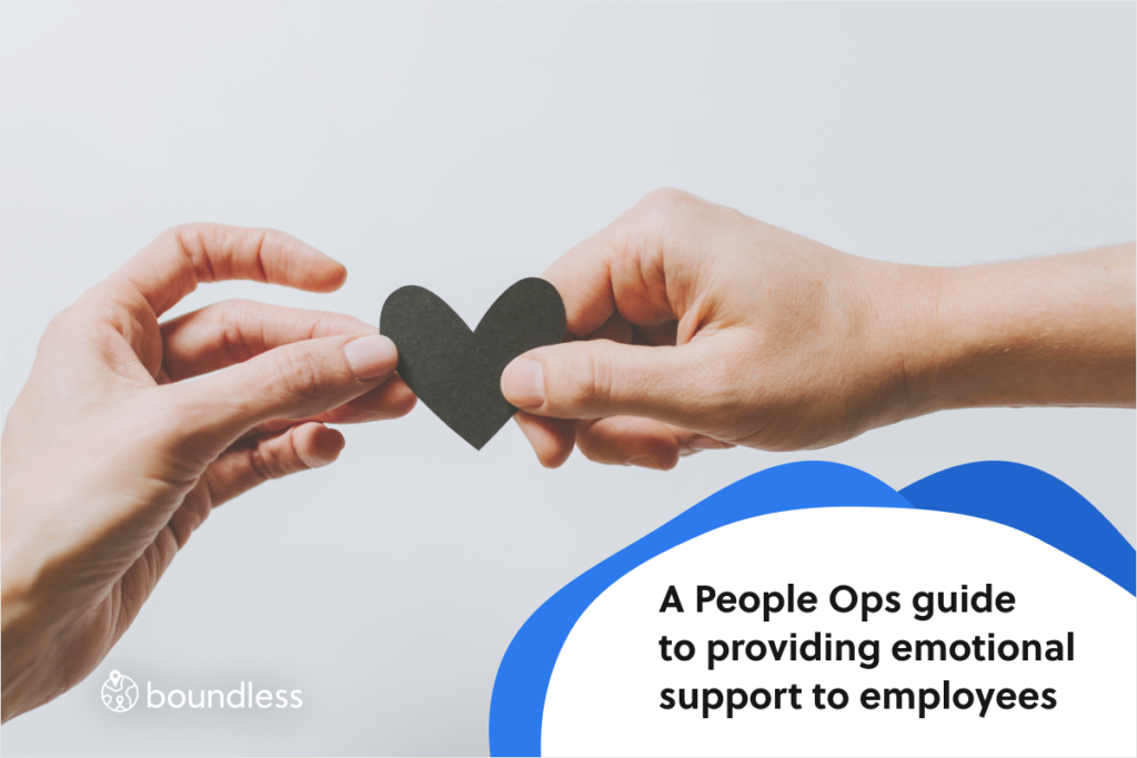 People Ops guide to providing emotional support