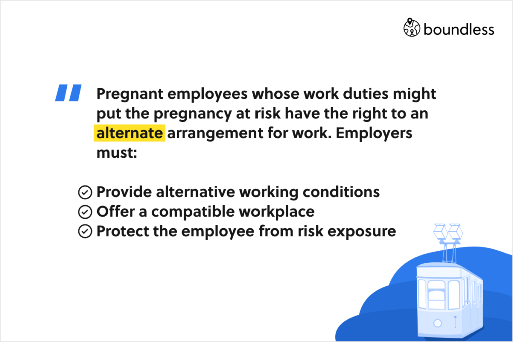 protection of pregnant employees