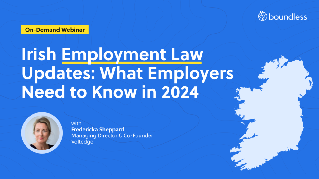 Irish Employment Law Updates: What Employers Need to Know in 2024